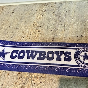 Dallas Cowboys 3 in ribbon-by the yard