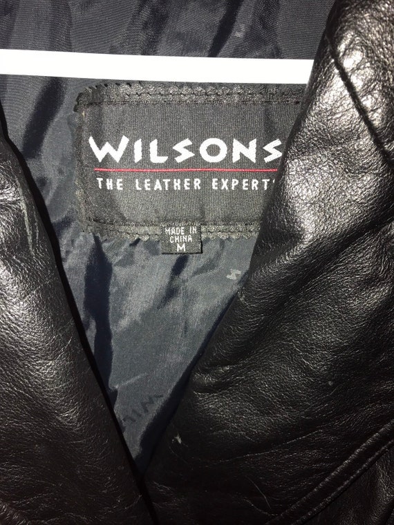 Wilsons Leather Motorcycle Biker Jacket