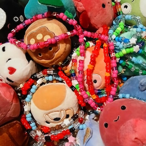 Squishmallow kandi necklaces!