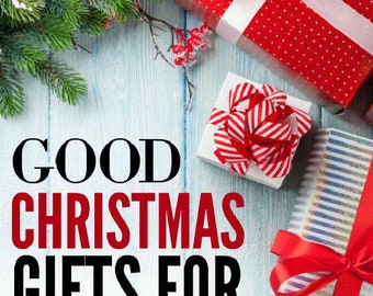 List of 62 Christmas Gift ideas with sayings to attach for neighbors, friends, co-workers , teachers, coaches and family.  Digital download