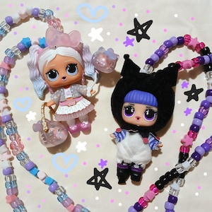 サンリオ人形のおもちゃのキャンディネックレス