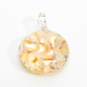 Spiral Design Pendant with Black Necklace