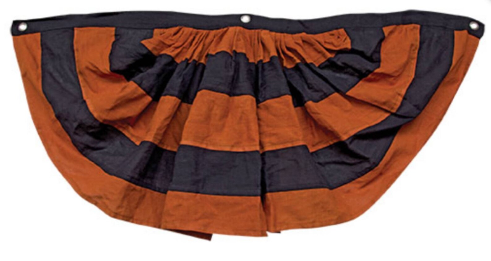 37 Orange & Black Bunting Decorative Primitive Halloween | Etsy