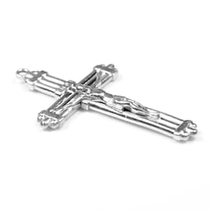 Bars Crucifix | Sterling Silver Rosary Parts