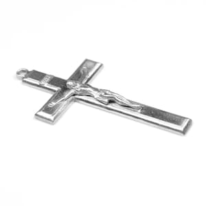 Traditional Crucifix | Sterling Silver Rosary Parts