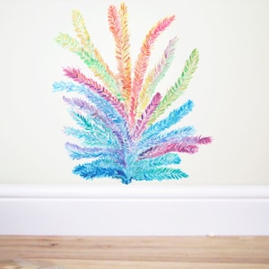 coral wall decal,coral sticker,ocean nursery,coral decals,coral reef,underwater,sea life,aquarium decal,under the sea, nautical nursery,sea