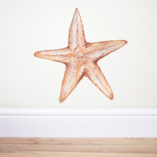 Starfish wall decal,starfish sticker, nautical nursery, starfish decor,starfish decals,mermaid decor,ocean nursery,under the sea, sea art