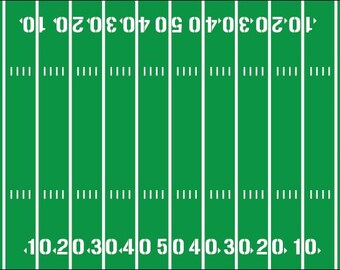 Football Field Yardline Numbers Room Decal Removable Vinyl ...