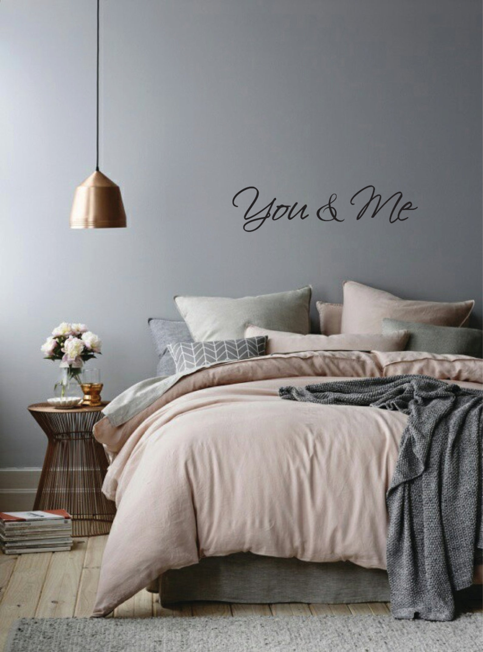 You and Me Wall Decal 2034 Etsy