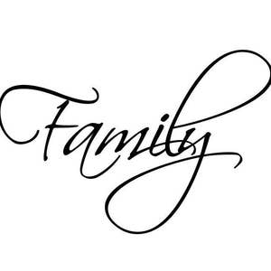Family | Quote | Wall Decal | Removable Decor | DIY Sign 2018