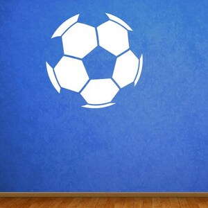 Soccer Ball Sports Wall Decal Removable Home Decor Unisex 2168