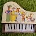 1988 Jeffrey Giraffe Toys R Us Grand Piano Toy, Collectible Toys R Us
