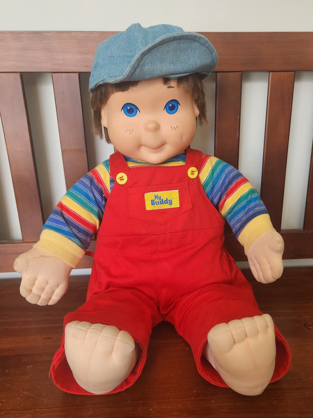 1985 My Buddy Doll by Playskool My Buddy 1980's My - Etsy