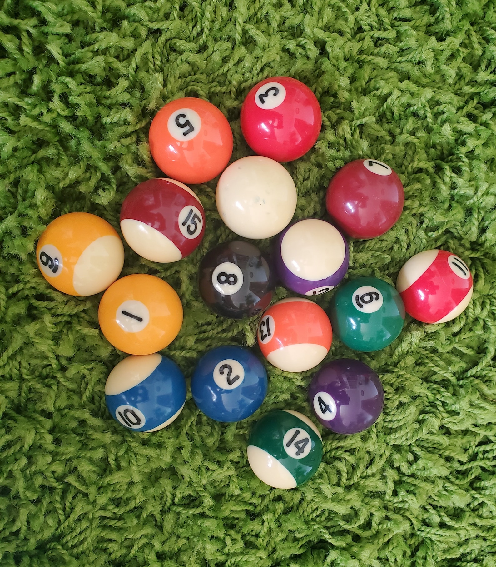 Vintage Snooker Balls Vintage Billiard Balls Mini Billiard Etsy