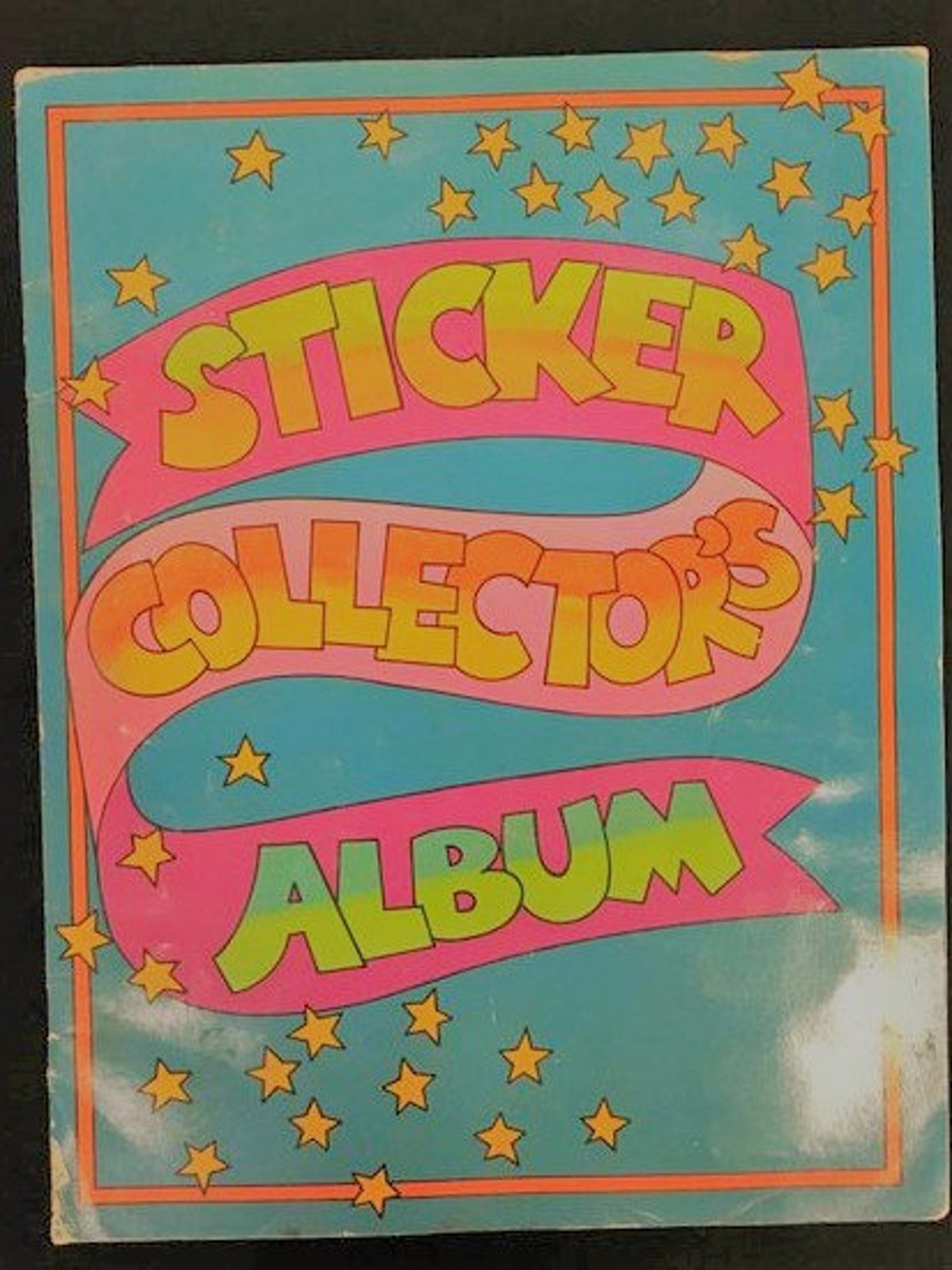 1980s Sticker Book With Various 1980s Stickers Vintage Etsy