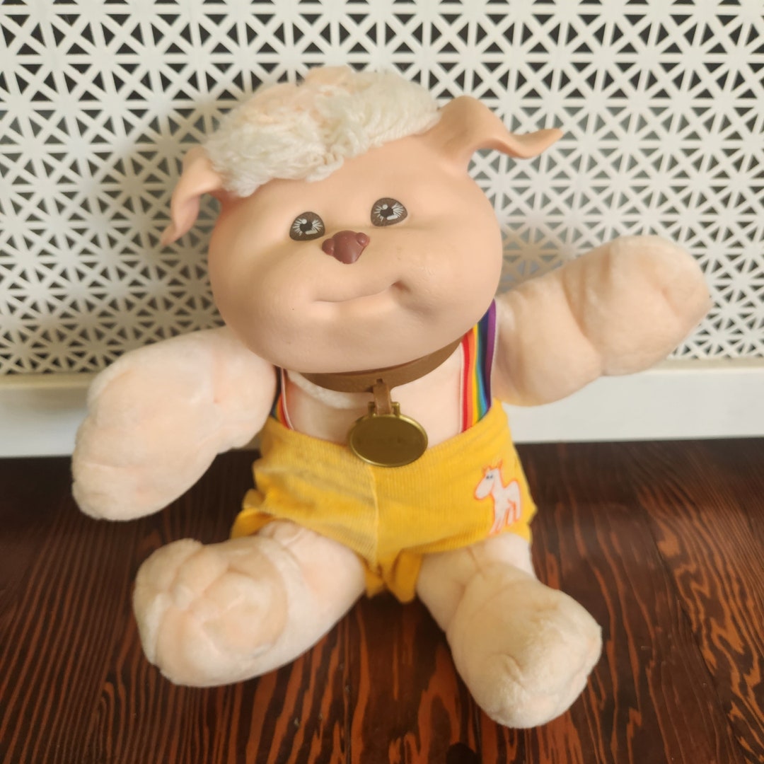 1985 Cabbage Patch Kids Koosas Dog, Vintage Coleco Koosas, Vintage