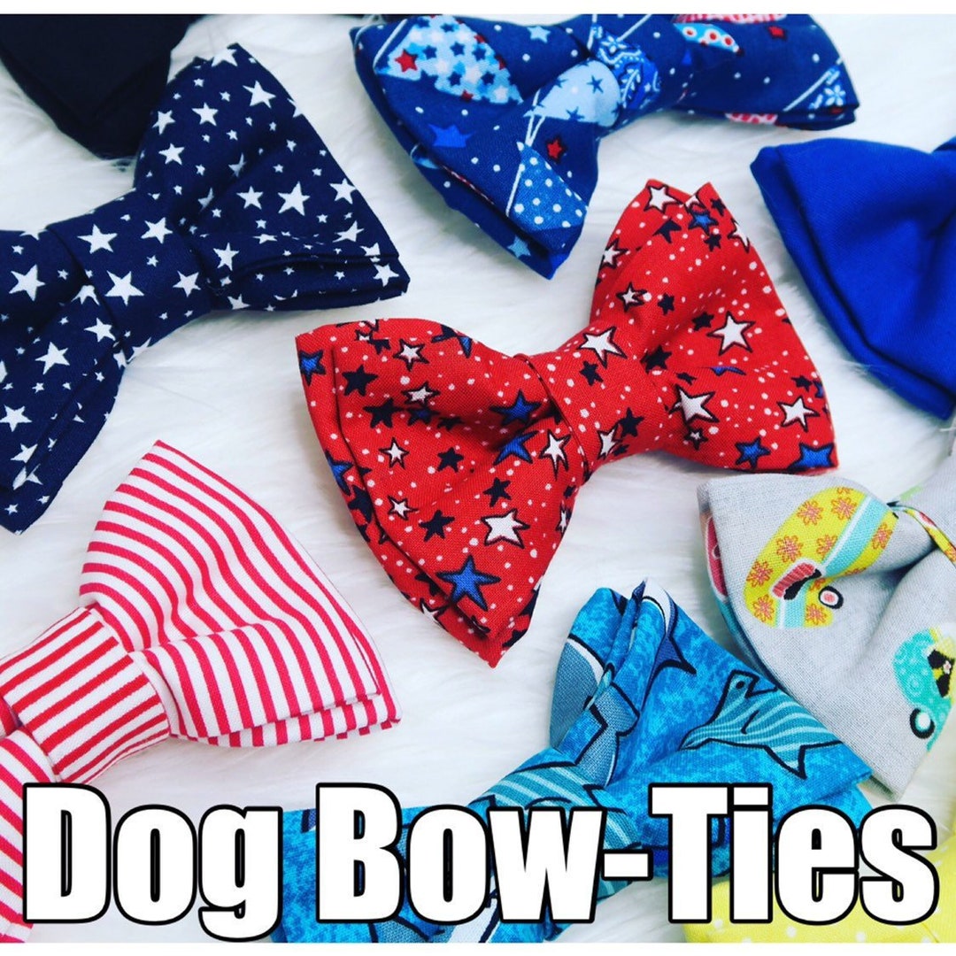 BOWTIES // Dog Bow Tie, Doggie Bowties, Puppy Bow, Dog Bow Etsy