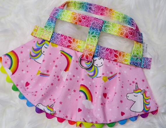 unicorn dog harness