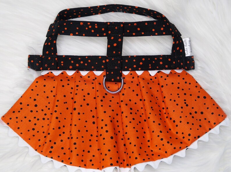 The Raven // Dog Harness Dress Halloween Dog Dress Witch Dog Etsy