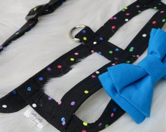 The Otis // Easy on dog harness, birthday dog, birthday pet harness, birthday outfit, pet halter, pet jumper, easy on dog harness, puppy dog