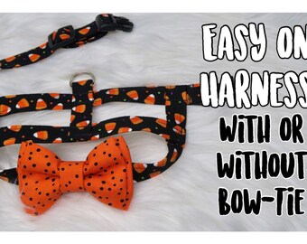 The Damien // Arnês fácil para cães, arnês fofo para cães, colete para cães de Halloween, fantasia de cachorro para Halloween, arnês para Halloween, arnês para cães, colete para cães