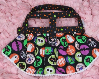 The Endora // Halloween Dog Harness Dress
