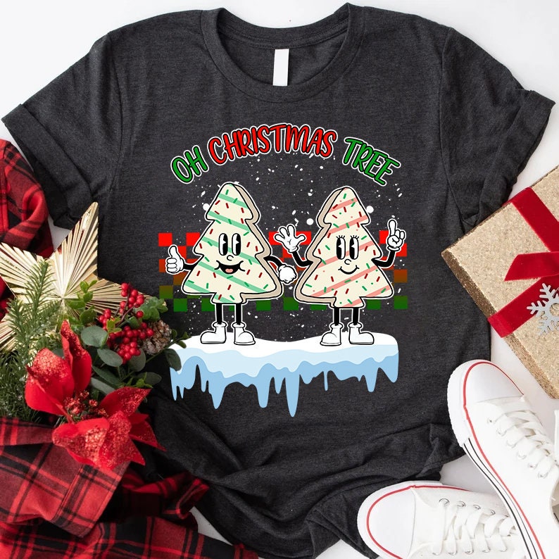 Tree Cake Shirt, Little Debbie Holiday Cake Shirt, Oh Christmas Tree Shirt