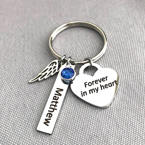 Memorial Keychain for Men