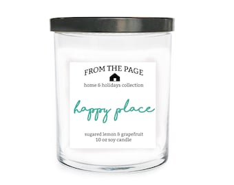 Happy Place Soy Candle - 10 oz - Home & Holiday Collection