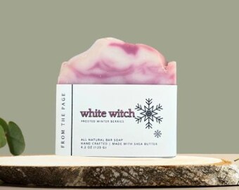 White Witch Soap | Book Inspired | Natural, Nourishing Soap | Gifts for Readers