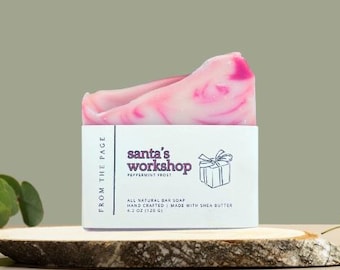 Santa's Workshop Soap | Book Inspired | Natural, Nourishing Soap | Stocking Stuffer