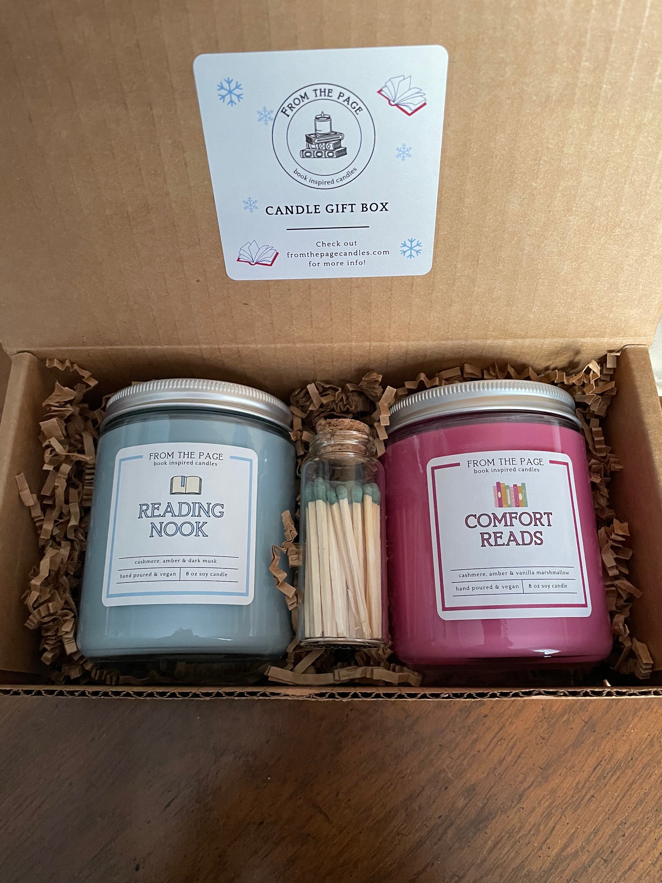 Digital Gift Card - Book-Inspired Scented Candles – Onset & Rime