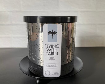 Flying With Tairn Candle | Fourth Wing Candle Collection | Officially Licensed | Book Candles