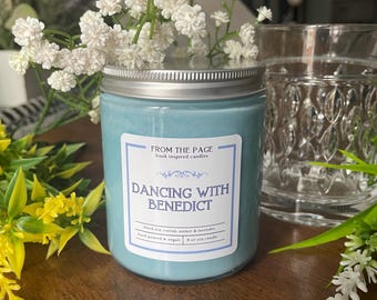 Dancing With Benedict Candle | Book Inspired 8 oz Soy Candle