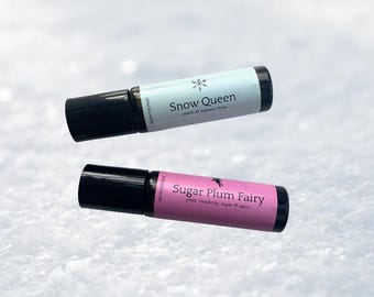 Winter Bookish Roll on Perfume | Pick one | Reader Gifts | Stocking Stuffer