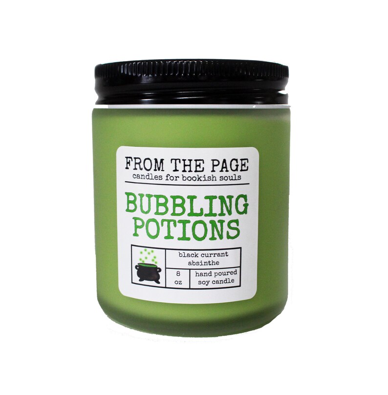 Bubbling Potions Soy Candle 8 oz Etsy