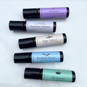 Bookish Roll on Perfume | Pick one | Reader Gifts | Bookish Perfume Oils