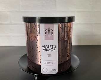 Violet’s Armor College Candle | Fourth Wing Candle Collection | Officially Licensed | Book Candles