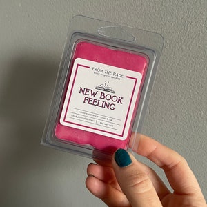 Pick ONE- 3 oz book inspired soy wax melts | bookish scents | wax tarts | wax warmers