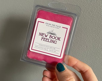 Pick ONE- 3 oz book inspired soy wax melts | bookish scents | wax tarts | wax warmers