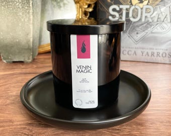 Venin Magic Candle | Fourth Wing Candle Collection | Onyx Storm | Officially Licensed | Book Candles