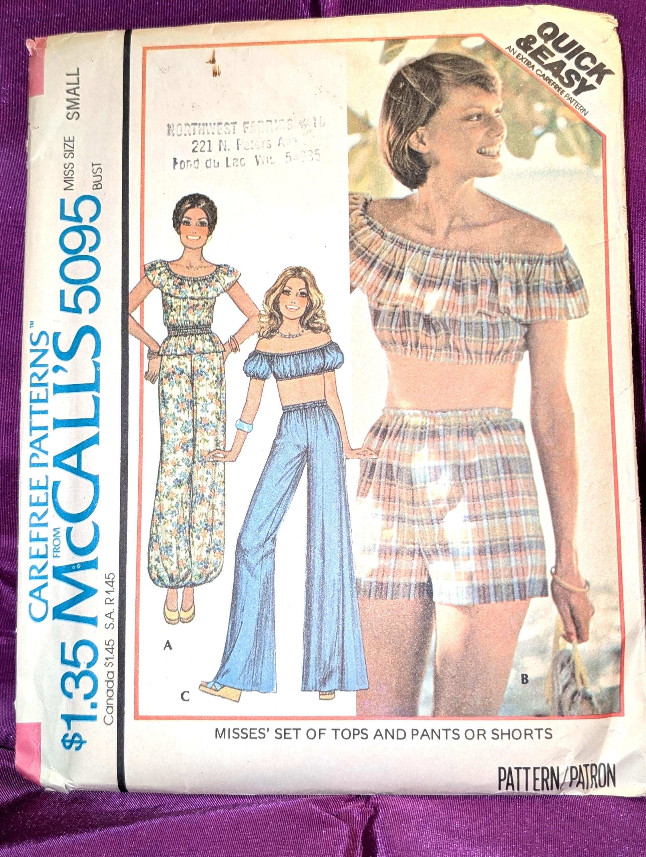 70's Midriff Top - Etsy