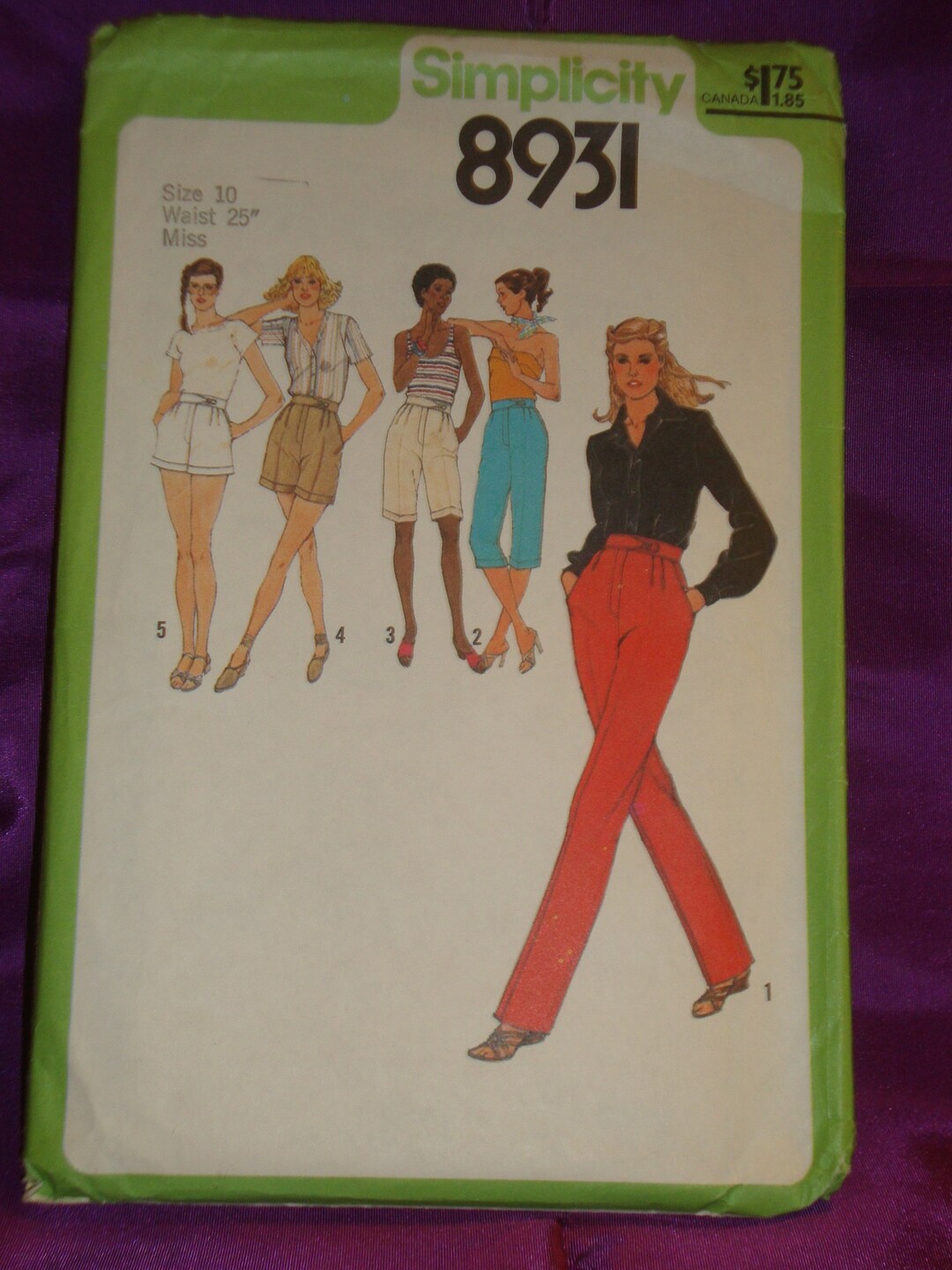 70s Shorts 3 Lgths Capris N Straight Leg Pants All Fly Front Pleated at
