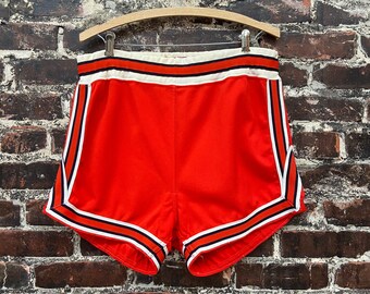 1960s Rawlings Athletic Shorts. Red 