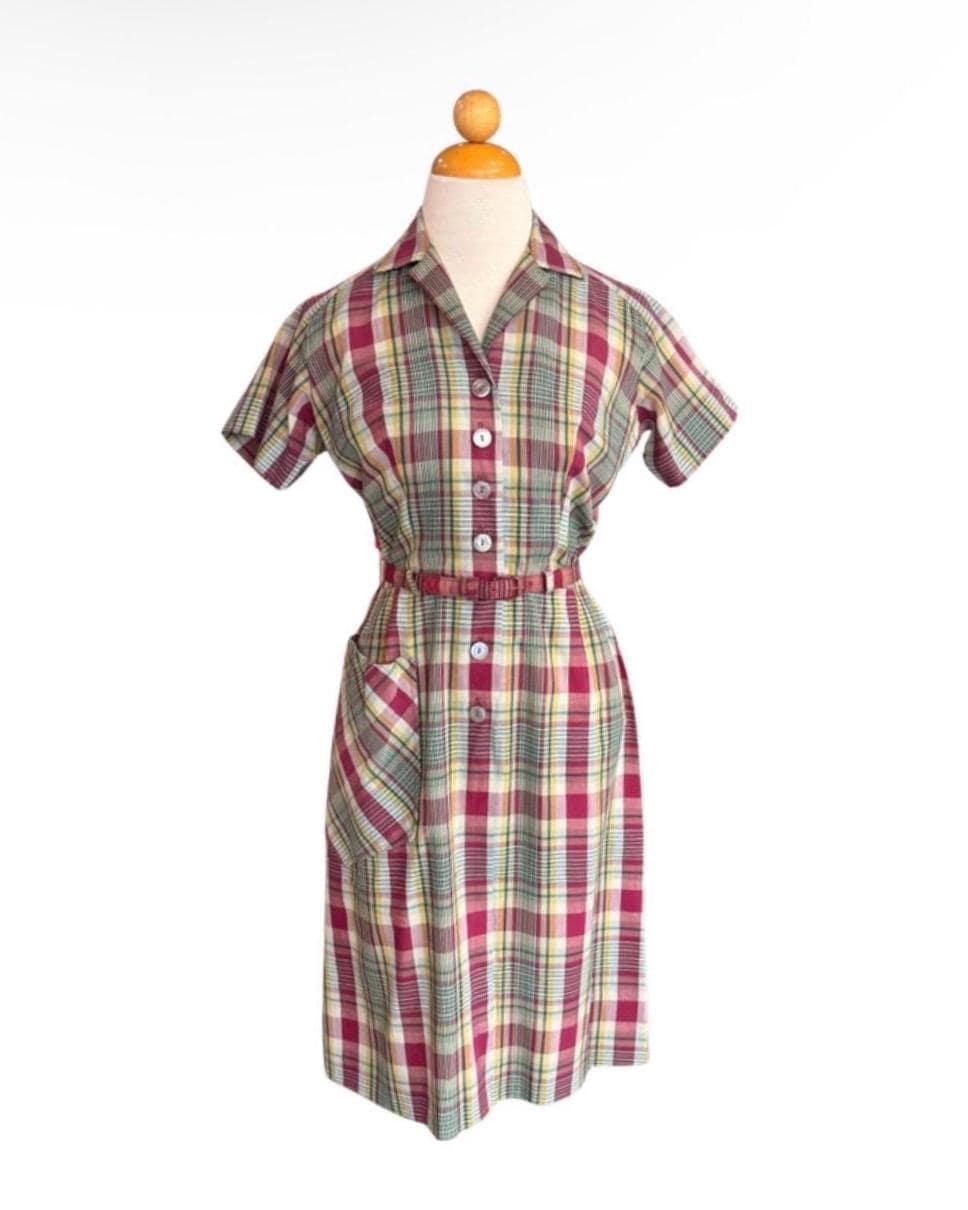 Louise Green Dress - Etsy