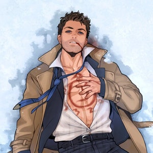 DRUCK SPN Supernatural CASTIEL