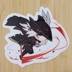 Adesivo Lady Maria Bloodborne / Vinile impermeabile