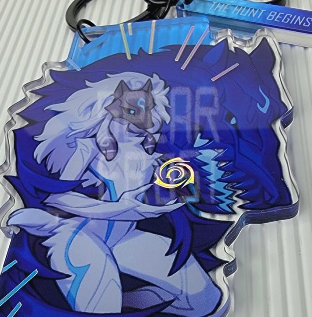 Kindred Key Chain LOL League of Legend Kindred | Wolf and Lamb | Acrylic Keychain - Etsy