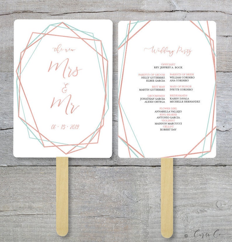 Wedding Fans Personalized Diy Kit Beach Wedding Hand Fan Etsy