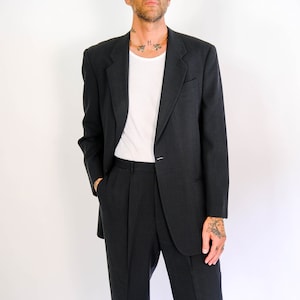 Vintage 80s Giorgio Armani Le Collezioni for Neiman Marcus Black